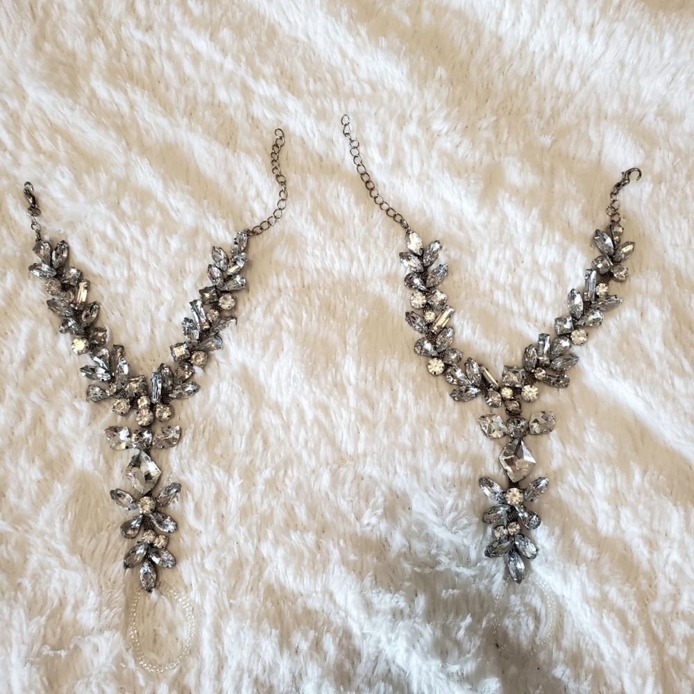 Swarovski crystal foot jewelry.